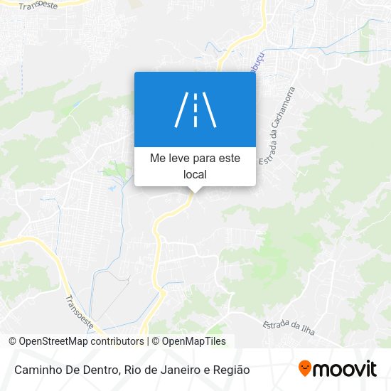 Caminho De Dentro mapa