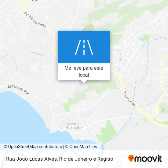 Rua Joao Lucas Alves mapa