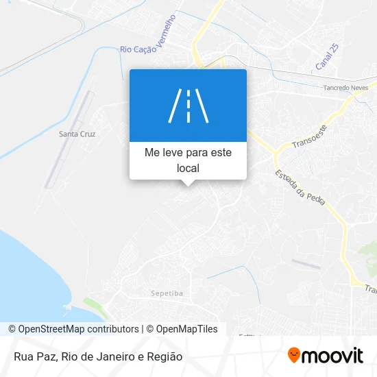 Rua Paz mapa
