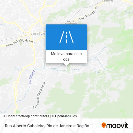 Rua Alberto Cabaleiro mapa