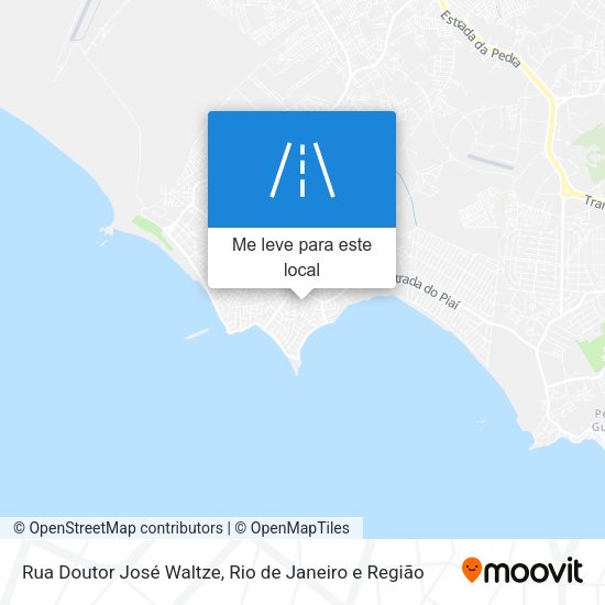 Rua Doutor José Waltze mapa