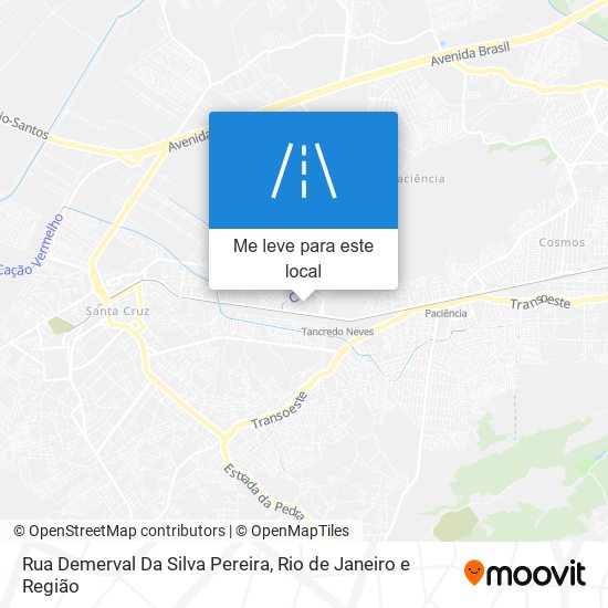 Rua Demerval Da Silva Pereira mapa