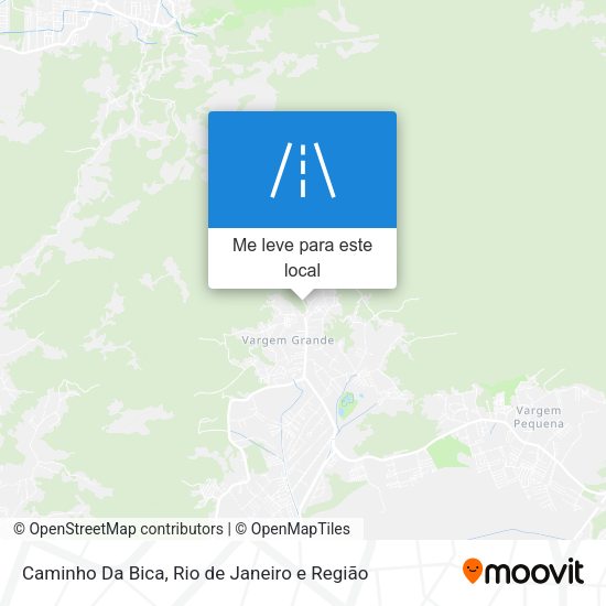 Caminho Da Bica mapa