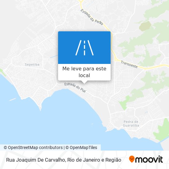 Rua Joaquim De Carvalho mapa