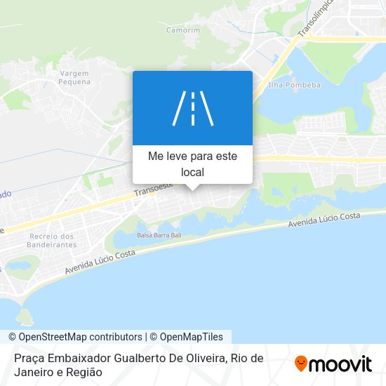 Praça Embaixador Gualberto De Oliveira mapa