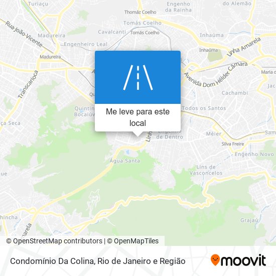 Condomínio Da Colina mapa