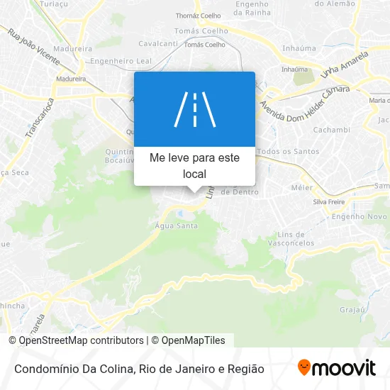 Condomínio Da Colina mapa