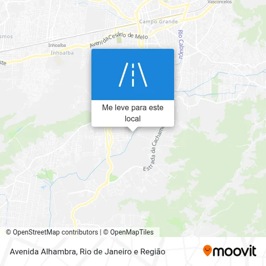 Avenida Alhambra mapa