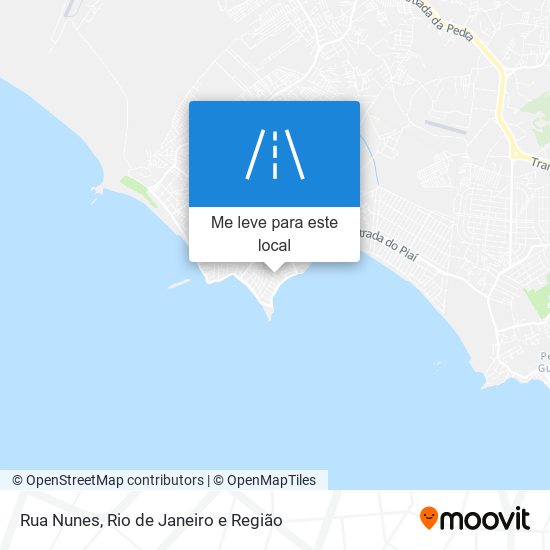 Rua Nunes mapa