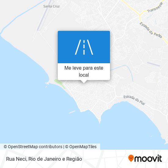 Rua Neci mapa