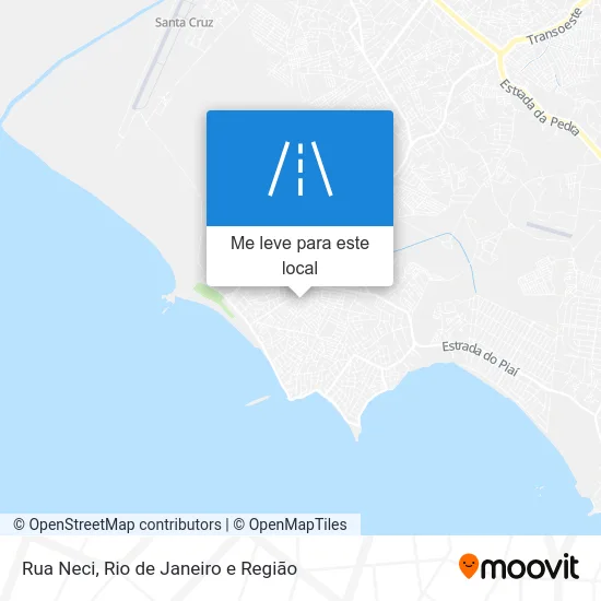 Rua Neci mapa