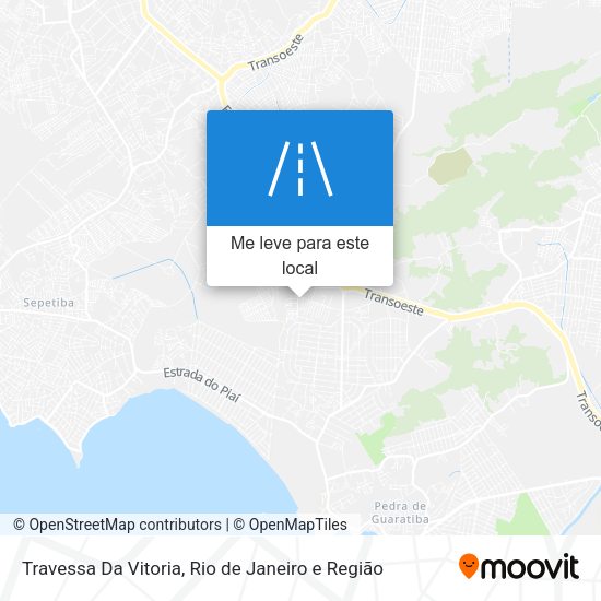 Travessa Da Vitoria mapa