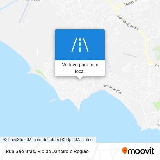 Rua Sao Bras mapa