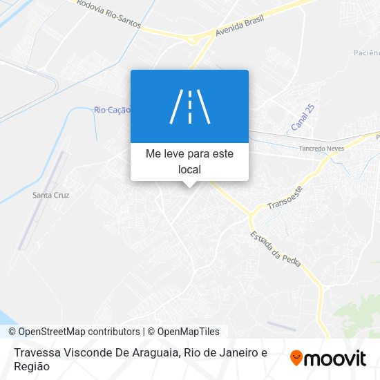 Travessa Visconde De Araguaia mapa