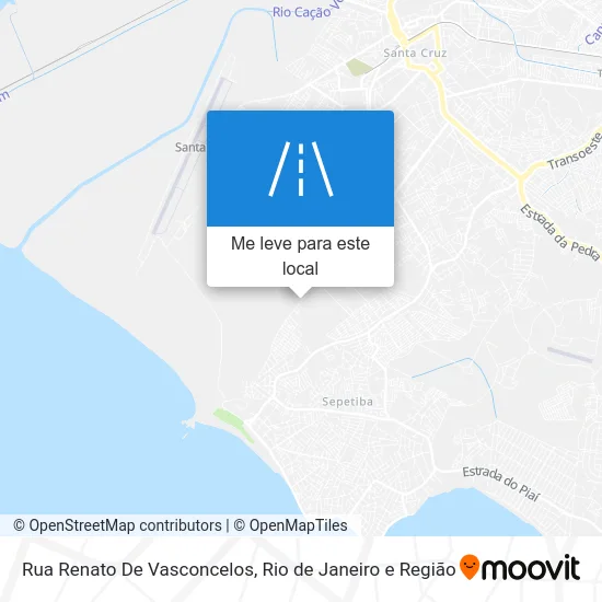 Rua Renato De Vasconcelos mapa