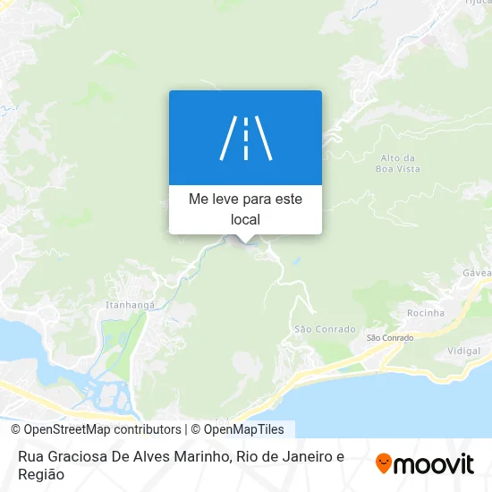 Rua Graciosa De Alves Marinho mapa