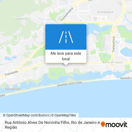 Rua Antônio Alves De Noronha Filho mapa