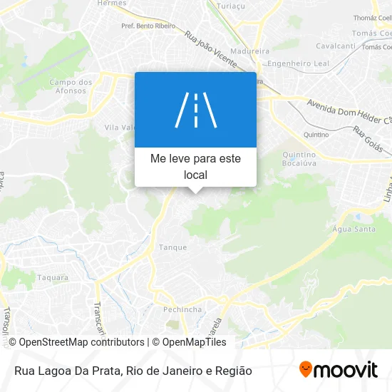 Rua Lagoa Da Prata mapa