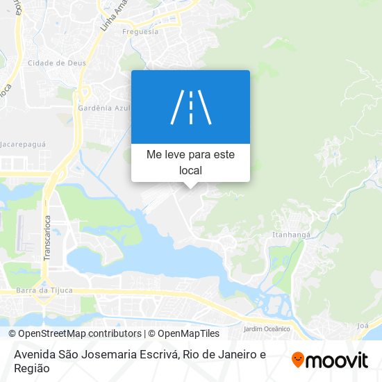 Avenida São Josemaria Escrivá mapa