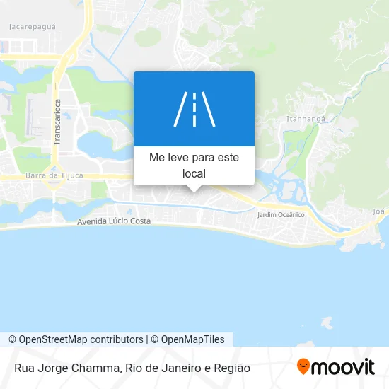 Rua Jorge Chamma mapa