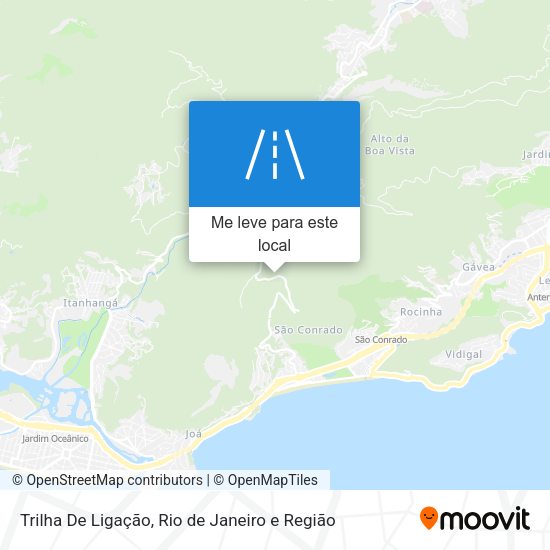 Trilha De Ligação mapa