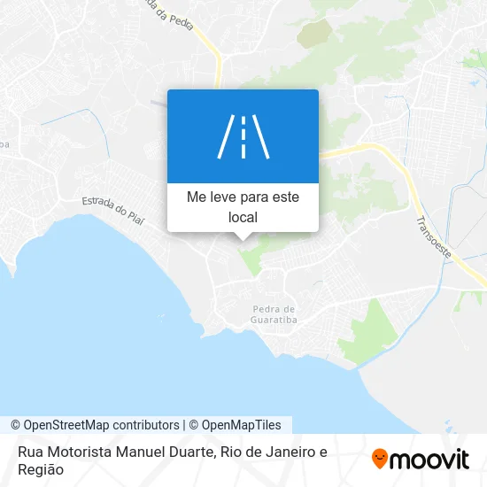 Rua Motorista Manuel Duarte mapa