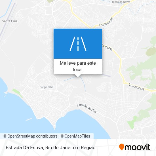 Estrada Da Estiva mapa