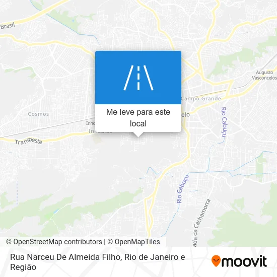 Rua Narceu De Almeida Filho mapa