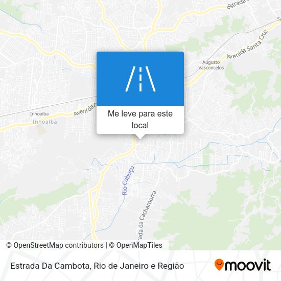 Estrada Da Cambota mapa