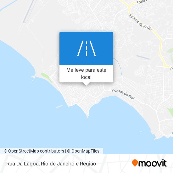 Rua Da Lagoa mapa