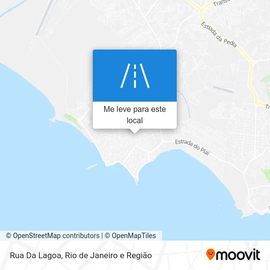 Rua Da Lagoa mapa
