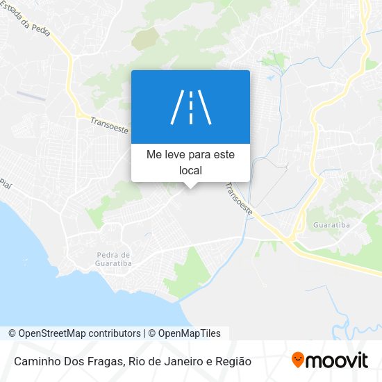 Caminho Dos Fragas mapa