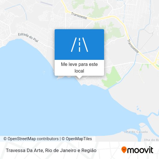 Travessa Da Arte mapa