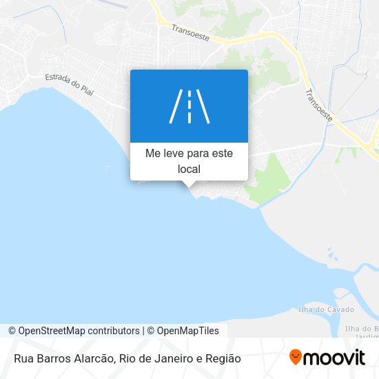 Rua Barros Alarcão mapa