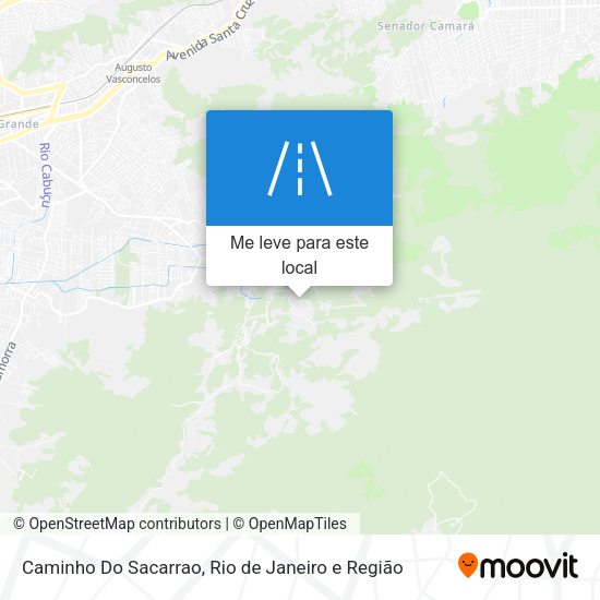 Caminho Do Sacarrao mapa
