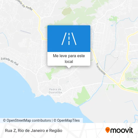 Rua Z mapa