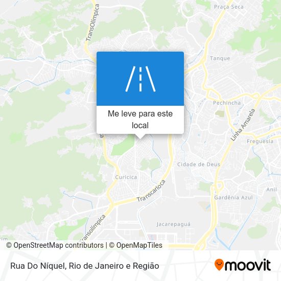 Rua Do Níquel mapa