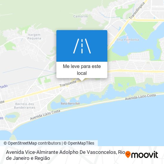 Avenida Vice-Almirante Adolpho De Vasconcelos mapa