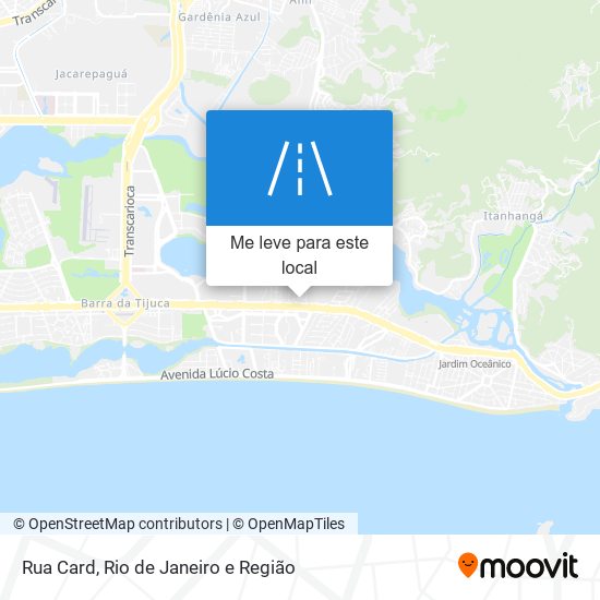 Rua Card mapa