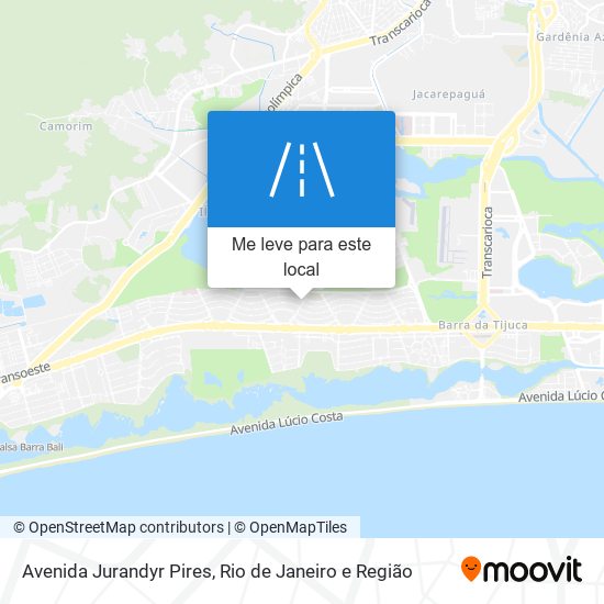 Avenida Jurandyr Pires mapa