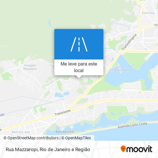 Rua Mazzaropi mapa