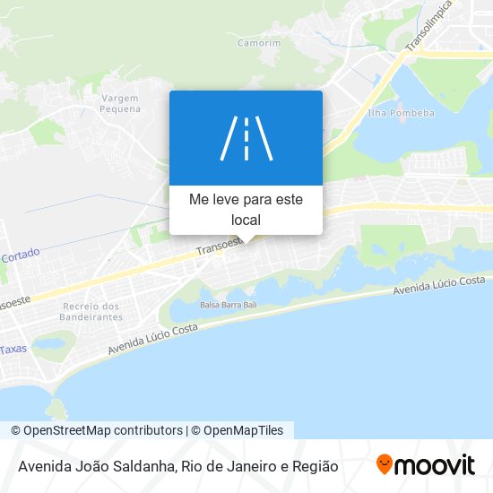 Avenida João Saldanha mapa