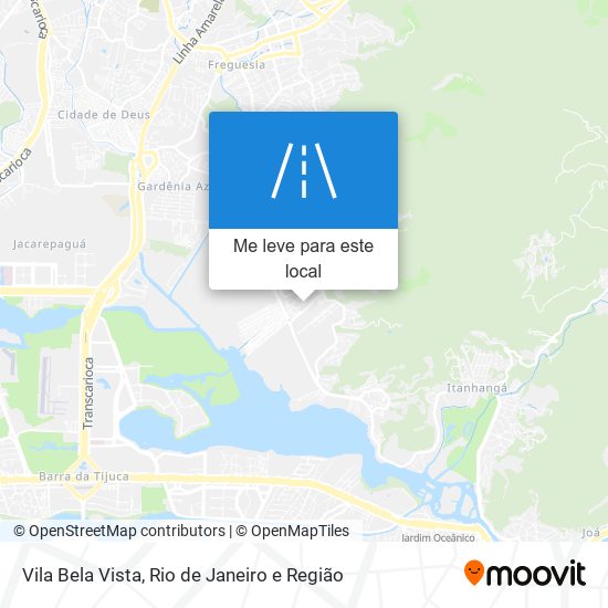 Vila Bela Vista mapa