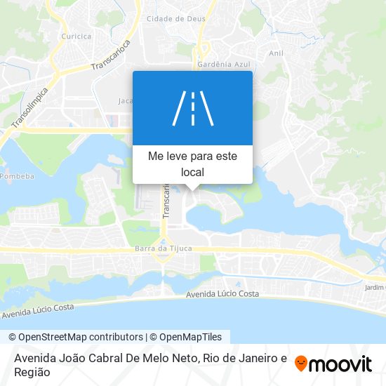 Avenida João Cabral De Melo Neto mapa