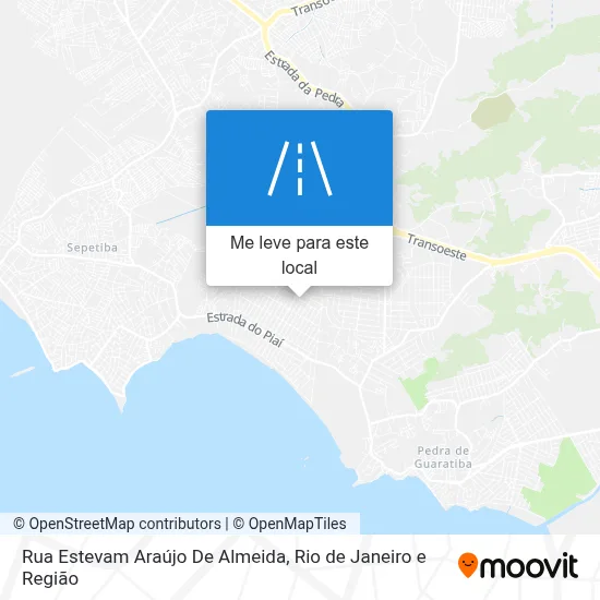 Rua Estevam Araújo De Almeida mapa
