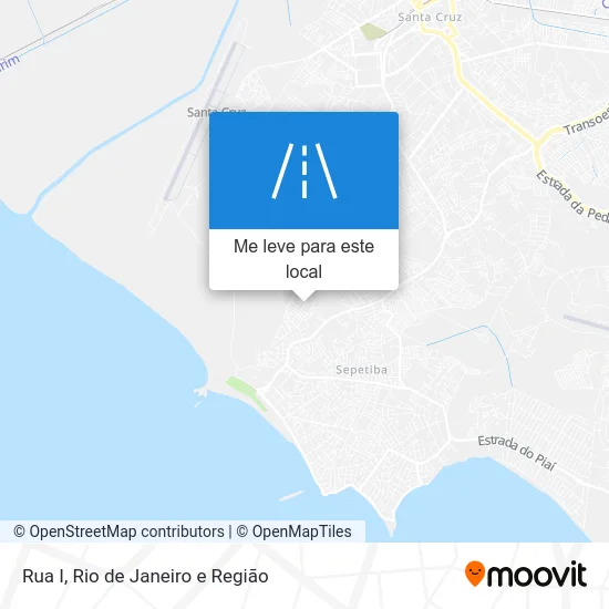Rua I mapa