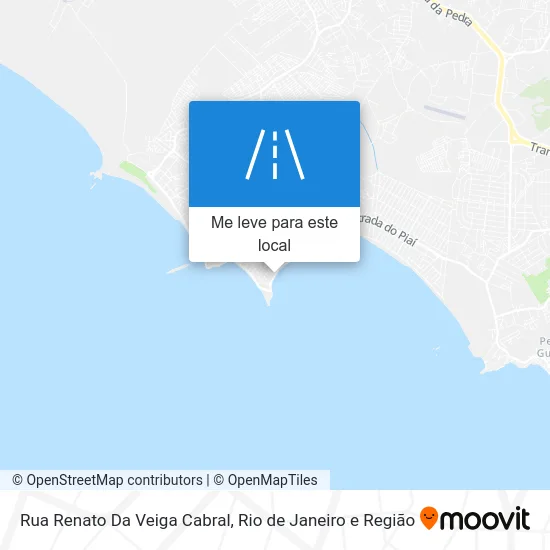Rua Renato Da Veiga Cabral mapa