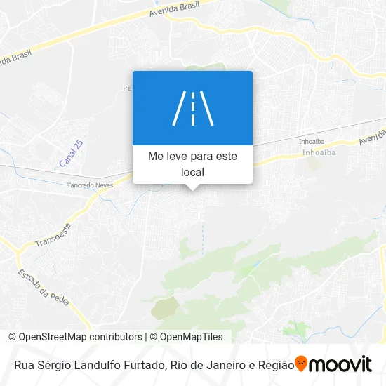 Rua Sérgio Landulfo Furtado mapa