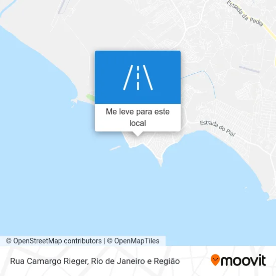 Rua Camargo Rieger mapa