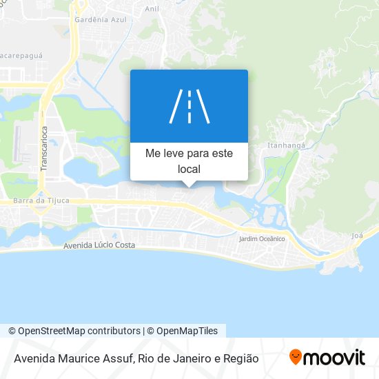 Avenida Maurice Assuf mapa
